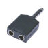Belkin Adapter, 6.3/6.3mm Jack STR-M, 2x6.3mm F (F8V3171AEA)