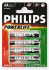 Philips LR6-P4 AA Alkaline Battery (LR6-P4/01B)