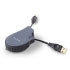 Belkin Retractable Hi-Speed USB 2.0 Device Cable (F3U133EARTC)