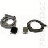 Datalogic RS-232 Serial Undecoded Coiled Cable - DB-9 Serial - 12f (8-0742-02)