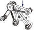 Zebra Drive Belt .080P 122T (203 & 300 dpi) RH & LH (45189-18)