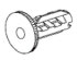 Zebra Kit Ribbon Take-Up Spindle Gear Assembly RH & LH (49319M)