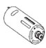Zebra Kit Ribbon Take-Up DC Motor (includes cable) RH & LH (G49310M) Zebra Kit Ribbon Take-Up DC Motor (includes cable) RH & LH (G49310M)