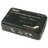Startech.com Kit de Conmutador KVM USB de 2 Puertos en Color Negro con Audio y Cables (SV211KUSB)