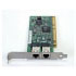 Adaptador de servidores Gigabit PCI-X 1000T de puerto dual HP NC7170 de bajo perfil (383738-B21) Adaptador de servidores Gigabit PCI-X 1000T de puerto dual HP NC7170 de bajo perfil (383738-B21)