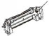 Zebra Latch Assy. f. LP2844/LP2844-Z (G105910-068)
