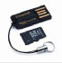 Kingston 4GB MicroSDHC Card, USB microSD/microSDHC Reader (MRG2+SDC4/4GBER)