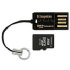 Kingston 2GB MicroSD Card, USB microSD/microSDHC Reader (MRG2+SDC/2GBER)