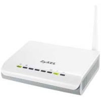 Zyxel PLA450 v2 200Mbps Powerline HomePlug AP w/ Wireless G+ SuperSpeed (91-005-229001B)