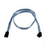 Belkin Serial ATA Cable - Right Angled, Blue - 0.6m (CC2004LAED02)