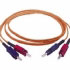Cablestogo 7m SC/SC Plenum-Rated Duplex 50/125 Multimode Fiber Patch Cable (37868)