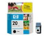 cartucho negro de inyeccin de tinta HP 20 (28 ml) (C6614DE)