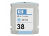 Cartucho de tinta pigmentada cian claro HP 38 (C9418A)