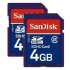 Sandisk SD 4GB Pack (SDSDB2-4096-E11)