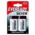 Energizer Eveready Silver D 2 - pk (621070)