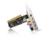 Startech.com Tarjeta de Sonido PCI de Perfil Bajo de 4 Canales con Efectos de Audio AC97 3D (PCISOUND4LP)