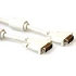 Intronics DVI-D Dual Link connection cable, M - M, Ivory 10.0m (AK3634)