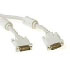 Intronics DVI-I Single Link connection cable, M - M, Ivory 5.0m (AK3702)