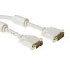 Intronics DVI-I Dual Link connection cable, M -M, Ivory 5.0m (AK3722) (AK3724)
