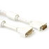 Intronics DVI-I Dual Link extension cable, M - F, Ivory (AB3730)