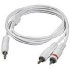 Cablestogo 5m 3.5mm Male to 2 RCA-Type Male Audio Y-Cable - iPod (80128)