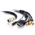 Cablestogo RapidRun HD15 (UXGA) + 3.5mm Stereo Audio + 3 RCA Break-Away Flying Lead (87076)