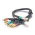 Cablestogo 2m RapidRun Component Video + Stereo Audio V.2 Break-Away Flying Lead (87056)