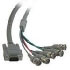 Cablestogo Video HD15M / 5-BNC M cable (81232)