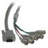 Cablestogo Video HD15M / 5-BNC M cable (81233)