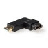 Advanced cable technology HDMI adapter male - female leftHDMI adapter male - female left (AB3775)