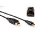 Advanced cable technology HDMI High Speed slimline connection cable HDMI-A male - HDMI-C maleHDMI High Speed slimline connection cable HDMI-A male - HDMI-C male