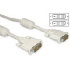 Intronics DVI-D Single Link connection cable, M - M, Ivory 15.0m (AK3626)