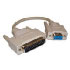 Intronics Extension cable, 1:1 wired DB 25 Male - DB 9 Female 1.8m (AK1230)