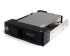 Startech.com Caja Extrable Hot Swap sin Bandeja de 5,25 pulgadas para Disco Duro SATA de 3.5 pulgadas con LCD y  Ventilador (HSB110SATBK)