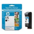 Cartucho negro de inyeccin de tinta HP 15 (C6615NE#301)