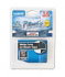 Brother Gloss Laminated Labelling Tape - 18mm, White/Black (TZ-345)