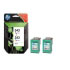 Paquete de 2 cartuchos HP 343 tricolor con tinta Vivera para impresin por inyeccin de tinta (CB332EE#301)