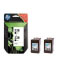 Paquete de 2 cartuchos HP 338 de tinta negra con tinta Vivera para impresin por inyeccin de tinta (CB331EE#301)