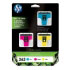 Paquete de 3 cartuchos de tinta amarillo/magenta/cian HP 363 (CB333EE#301)