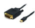 Startech.com Cable MiniDisplayPort a DVI de 6 pies - M/M (MDP2DVIMM6)