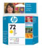 Cartucho de tinta amarilla HP 72 de 69 ml. (C9400A)