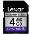 Lexar Premium 100x SDHC Card 4GB (LSD4GBBSBEU100)