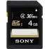 Sony 4GB SDHC UHS-I Class 4 (SF4U)