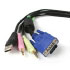 Startech.com 6 ft 4-in-1 USB, VGA, Audio, and Microphone KVM Switch Cable (USBVGA4N1A6)