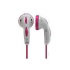 Iskin Cerulean XLR Earphones, Pink/White (XLR1-PNKWT)