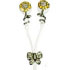 Logic3 Crystal Earphones ? Flower Butterfly (IP149FB)