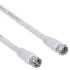 Hama SAT Connecting Cable F-Male Plug - F-Male Plug, 7,5 m (00043038)