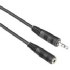 Hama Audio Ext.Cable 3.5 mm Male Plug Stereo-3.5 mm Female Jack Stereo, 5m (00043804)