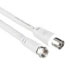 Hama Satellite Connection Cable, F-Plug - Coaxial Socket, 1.5 m (00042986)