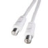 Hama Antenna Cable Coaxial Male Plug - Coaxial Female Jack, 5 m, 85 dB (00043563)